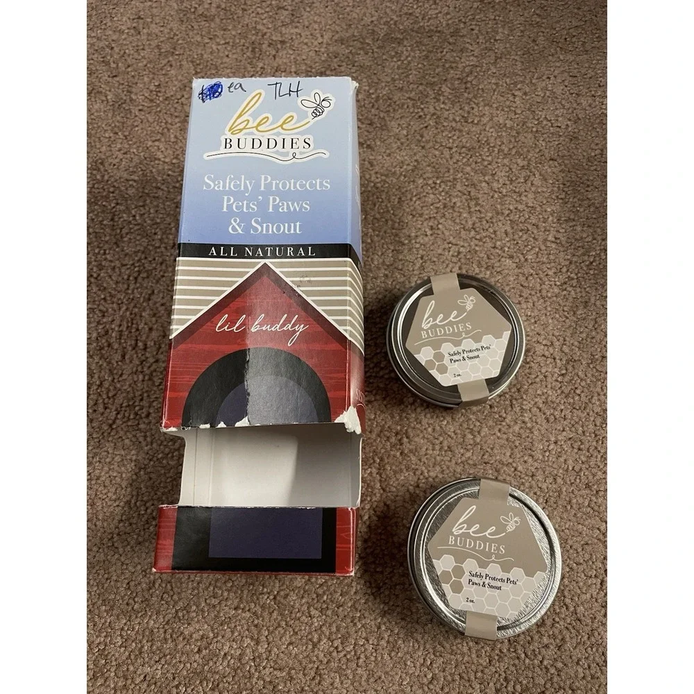 Bee Buddies - Safely Protects Pets' Paws & Snout 2 oz New